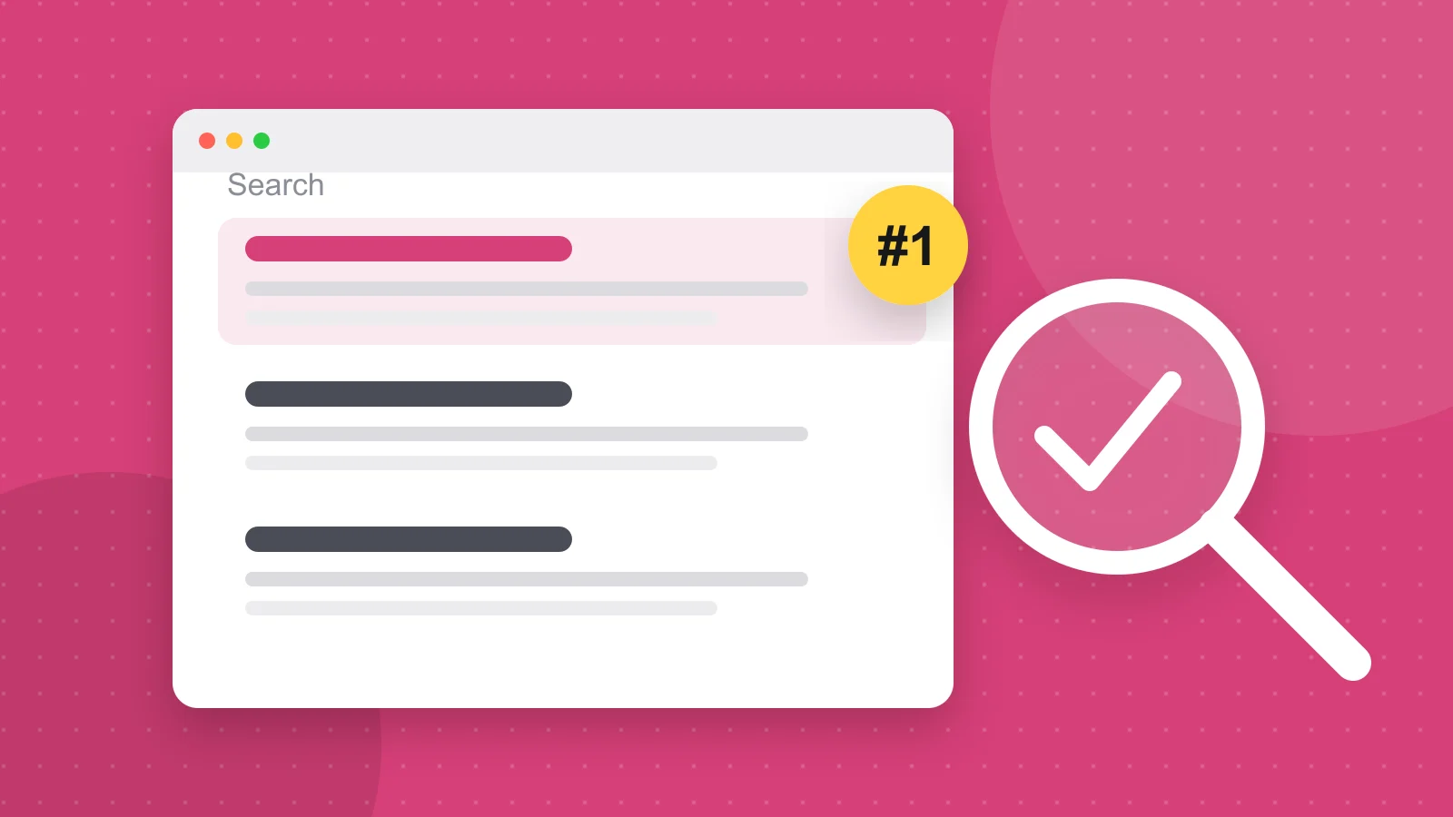 Illustration for the post "Shopify SEO checklist: 12 fixes that help your store rank on Google"