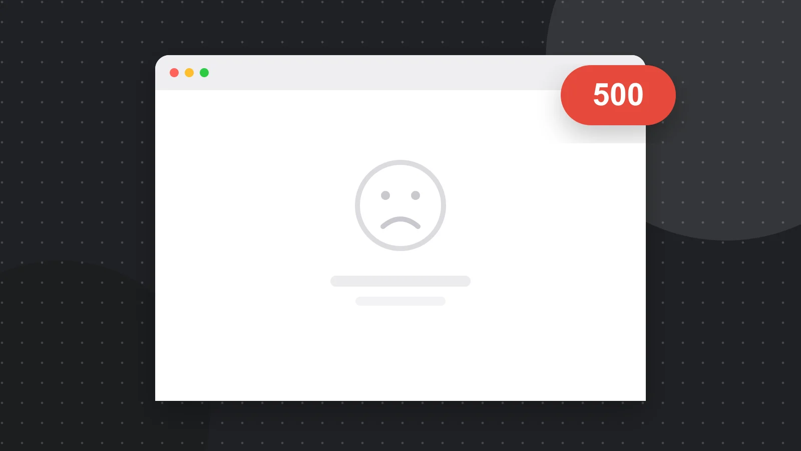 Illustration for the post "WordPress white screen of death and 500 errors: fix them step by step"