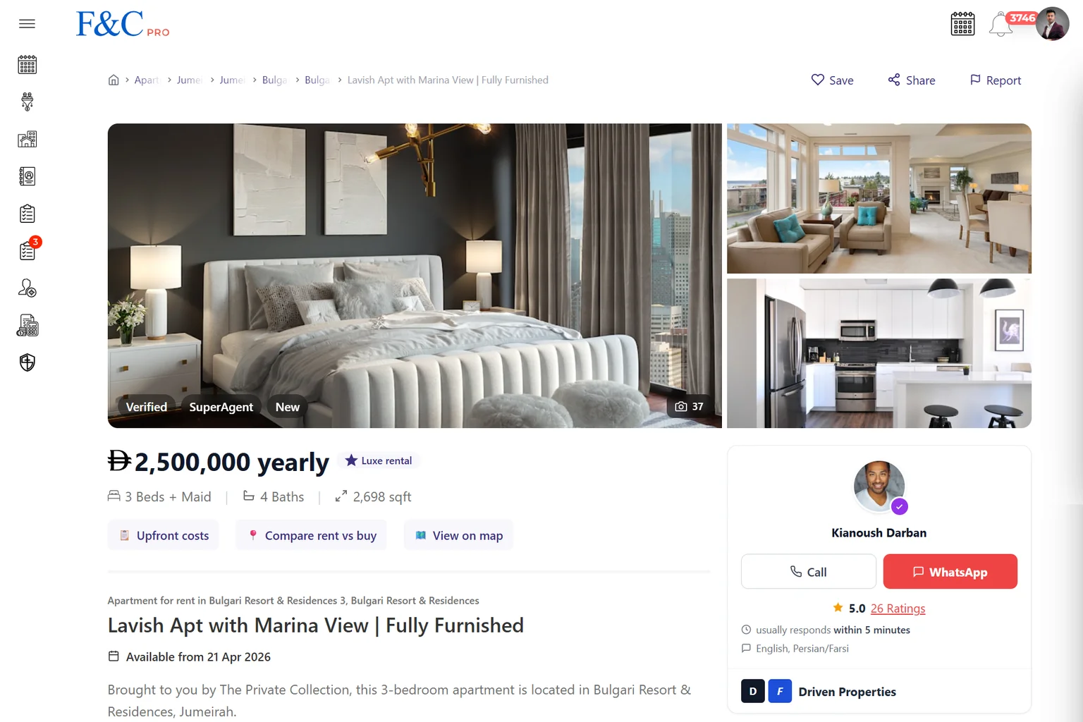 Publish the listings