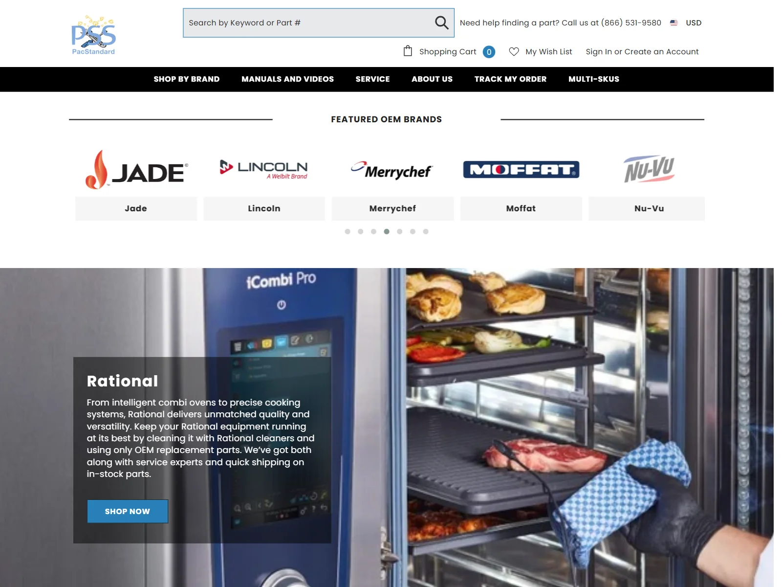 Pacific Standard website homepage
